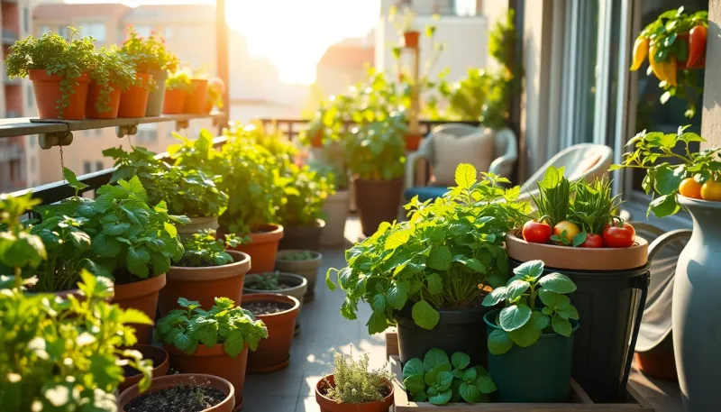 Comment créer un potager pour balcon : astuces et conseils pratiques