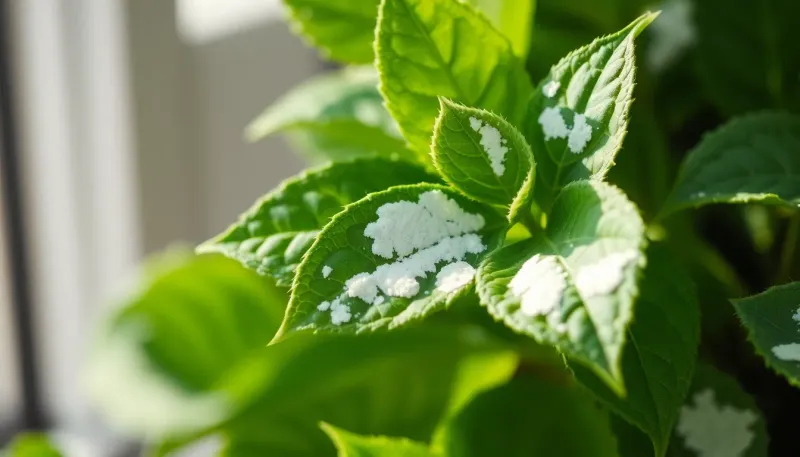 Comment identifier et traiter la maladie des plantes vertes à poudre blanche