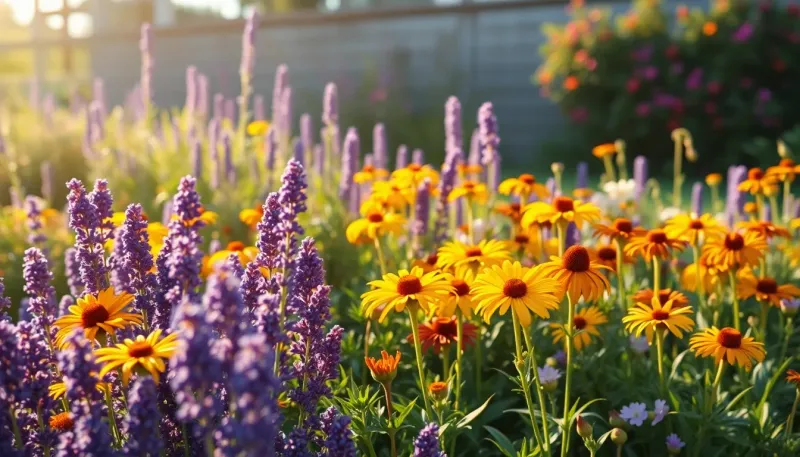 Créer un magnifique massif de plantes vivaces pour votre jardin