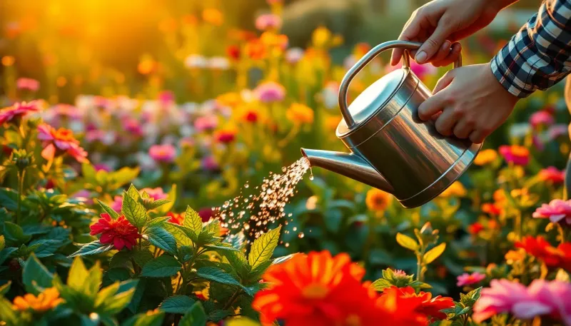 Quand faut-il arroser les plantes : guide pratique pour un jardin florissant